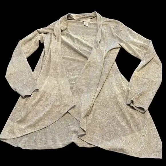 Chico's Open Cardigan Long Sleeve Woman’s Size XS/4 - Picture 1 of 2